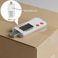 Registrador de Datos de Temperatura con Pantalla LCD de Alta Precisión, USB, Software OEM de Un Solo Uso, PDF-L, Cadena de Frío