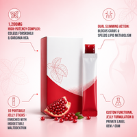 Gummies de soutien cutané à la Garcinia Cambogia, à l'extrait de pousses de soja et aux graines de chia pour l'équilibre électrolytique - Efficace pour adultes