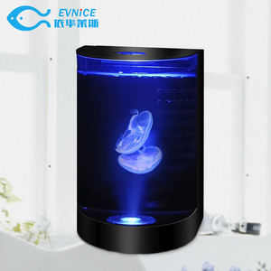 2.8L OEM Tabletop pequeno criativo tanque Goldfish Medusa pequenos peixes aquário ornamental - Product Image 3