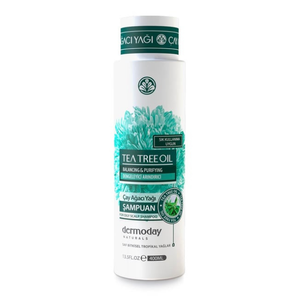 Champú Dermoday con Aceite de Árbol de Té 400ml, Equilibrante y Purificante para el Cuidado del Cuero Cabelludo Graso - Product Image 1