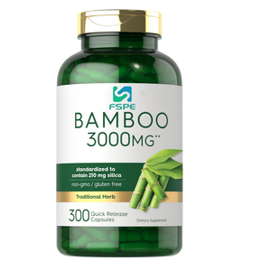 Oem/Odm Aangepaste Kruidensupplementen <span class=keywords><strong>Capsules</strong></span> Bamboe Extract <span class=keywords><strong>Capsules</strong></span> 70% Silica Uv - Product Image 3