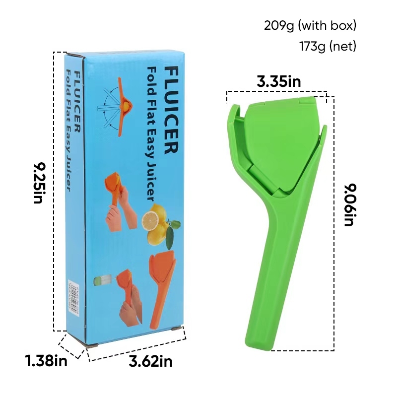 Presse-citron 176g - Vert - Boîte de couleur
