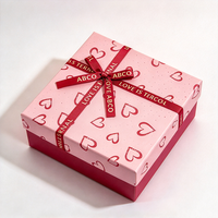 Boîte cadeau personnalisée avec logo, en carton recyclable, revêtement UV mat, pour chapeaux, bougies, shampoing, parfum, chocolat