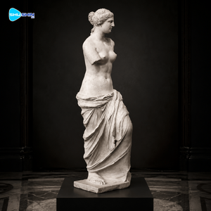 Estatua de Mármol Tallada a Mano, Diseño Moderno para Uso <span class=keywords><strong>en</strong></span> Interiores/Exteriores, <span class=keywords><strong>Jardines</strong></span> y Villas - Product Image 1