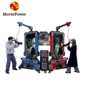 Máquina de Juegos Arcade de Realidad Virtual con Dos Pistolas, Simulador de Caza Virtual, Fácil de Controlar, en Oferta - Product Image 1
