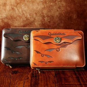 Sac à dos multifonctionnel rétro <span class=keywords><strong>Harry</strong></span> <span class=keywords><strong>Potter</strong></span> en cuir véritable avec fermeture éclair, motif Snitch dorée – Cadeau promotionnel et d'affaires - Product Image 6