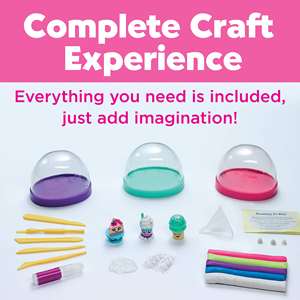 Kids Make Your Own Water <strong>Globes</strong> Sweet Treats Girls Arts and Crafts Create 3 DIY <strong>Snow</strong> <strong>Globe</strong> Kids Toys - Product Image 2