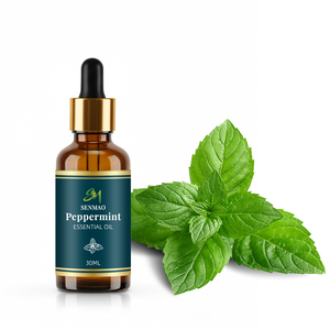 Huile essentielle de menthe poivrée pure naturelle 30 ml en flacon compte-gouttes pour les soins de la peau, les soins capillaires, les massages, les diffuseurs d'arômes - Product Image 3