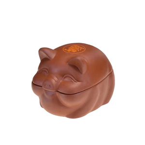 Huîtres grillées dans un pot en terre cuite, pot en terre cuite en forme de cochon, vaisselle, plat tendance au barbecue des célébrités d'Internet - Product Image 2