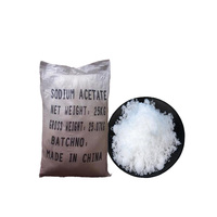 Acétate de sodium anhydre 99% CAS 127-09-3 Poudre blanche Agent tampon pH pour la teinture textile, l'électrodéposition et l'ajustement des eaux usées