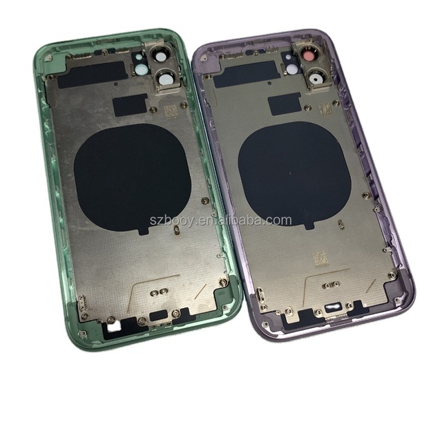 Mobile Phone Housing case for iPhone 11 11pro 11 Promax Mobile Phone Rear Cover Housing Replacement for iphone 11 Pro Max