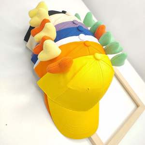 Gorra de Béisbol Infantil con Logotipo Personalizado en Relieve, Estilo de Dibujos Animados, Visera Curva de Algodón, para Eventos Promocionales, Fiestas de Cumpleaños - Product Image 1