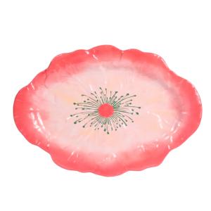 Collection <span class=keywords><strong>de</strong></span> <span class=keywords><strong>vaisselle</strong></span> et d'accessoires <span class=keywords><strong>de</strong></span> service en forme <span class=keywords><strong>de</strong></span> <span class=keywords><strong>feuille</strong></span> <span class=keywords><strong>de</strong></span> <span class=keywords><strong>chou</strong></span> rose, <span class=keywords><strong>vaisselle</strong></span> en mélamine pour pique-nique en plein air - Product Image 3