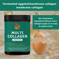 Poudre de protéines multi-collagène OEM ODM, 4 sources alimentaires réelles, 10 types de collagène, produits de beauté, qualité alimentaire, favorise la santé