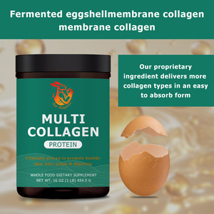 Poudre de protéines multi-collagène OEM ODM avec 4 sources alimentaires réelles, 10 types de collagène, favorise la santé des cheveux, des articulations, de la peau, de l'intestin et des ongles - Product Image 4