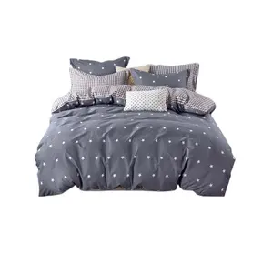 Tela de poliéster 100% para juego de cama textil para el hogar que incluye funda de almohada