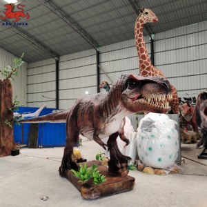 <span class=keywords><strong>Dinosaurio</strong></span> Animatrónico <span class=keywords><strong>T</strong></span>-<span class=keywords><strong>rex</strong></span> Animado para Parque <span class=keywords><strong>de</strong></span> Atracciones AD-210 en Venta - Product Image 3