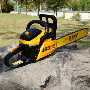 Tronçonneuse à essence portable 1.7KW monocylindre 2 temps 5800 tronçonneuse pour la coupe du bois et des arbres - Product Image 3