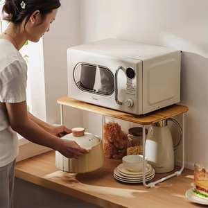 Mesa de Cocina Portátil Ruichang de 1 Nivel, Moderna, para Oficina en Casa, de Madera, Ajustable, con Estante para Horno y Utensilios de Cocina, Fujian, China - Product Image 1