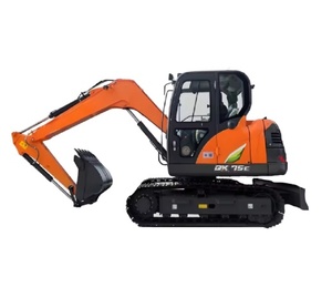 Excavadora de Orugas DEVELON DX75 7B, Excavadora Hidráulica de 7 Toneladas, Motor Mecánico Duradero, Máquina de Construcción de Tamaño Mediano, Lista para Trabajar - Product Image 6