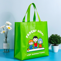 Sac à provisions non tissé d'épicerie réutilisable personnalisé de bonne qualité sac fourre-tout non tissé recyclable avec logo imprimé
