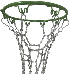 Vòng bóng rổ <span class=keywords><strong>mini</strong></span> 23cm với lưới xích hoàn hảo cho niềm vui trong nhà & Ngoài trời - Product Image 1