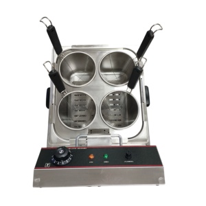 Cuisinière à nouilles électrique 11L à 4 brûleurs, machine à <span class=keywords><strong>cuire</strong></span> <span class=keywords><strong>les</strong></span> pâtes commerciale <span class=keywords><strong>pour</strong></span> hôtel, restaurant, cuisine, équipement de restauration - Product Image 4