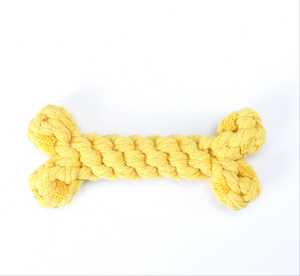 Giocattoli per Cani in Corda di Cotone Resistente, Giochi da Masticare per la Pulizia dei Denti, Giocattoli da Morso per Animali Domestici - Product Image 6