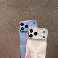 Coque personnalisable tendance pour iPhone 18 17 Pro Max, nouvelles couleurs, motif CD laser Aurora, acrylique, grande fenêtre, antichoc