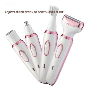 Rasoio Elettrico Bikini per Donne, Ricaricabile Senza Fili 4 in 1, Depilatore Portatile per Viso, Braccia e Zone Intime - Product Image 5