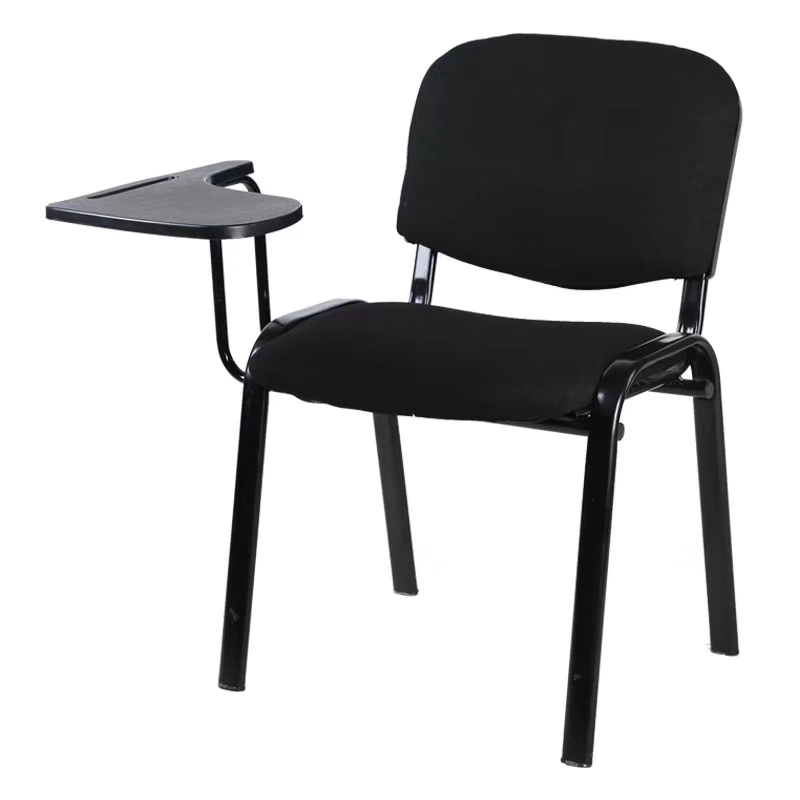 Multi-Color Stacking Church Student Office Chair Mesh Fabric Conference Chair with Writing Pad