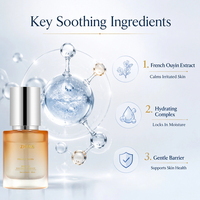 Sérum réparateur hydratant pour peaux sensibles avec vitamine C, glycérine et acide hyaluronique, soin apaisant pour la peau, 30 ml