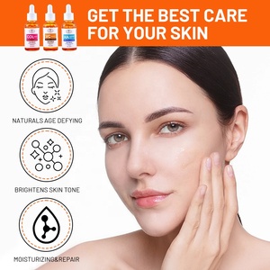 Set de Suero Facial Hidratante Antiedad con Colágeno Doble, Set de Cuidado de la Piel con Vitamina C, Aclarante y Blanqueador, Venta al Por Mayor - Product Image 5