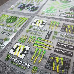 מותאם אישית עמיד למים pvc אופנוע קסדה מדבקה רכב חשמלי גוף גאות מדבקת שריטות - Product Image 4