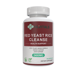 Suplemento de Arroz de Levadura Roja con CoQ10, OEM/ODM, Gran Venta, Apoya la Salud del Corazón, la Energía, las Articulaciones y la Digestión, 60 Unidades - Product Image 1
