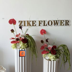 Décoration <span class=keywords><strong>de</strong></span> salle d'événement hortensia vert fleur artificielle <span class=keywords><strong>Roses</strong></span> <span class=keywords><strong>roses</strong></span> boule <span class=keywords><strong>de</strong></span> fleur blanche décoration <span class=keywords><strong>de</strong></span> Table <span class=keywords><strong>de</strong></span> mariage - Product Image 2