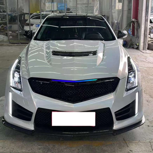 Sistema de Carrocería para Automóviles Modelo ATS a ATS-V, Incluye Parachoques Delantero con Rejilla, Labio Delantero, Capó, Guardabarros, Kit de Carrocería para Cadillac 2014-2019 - Product Image 3