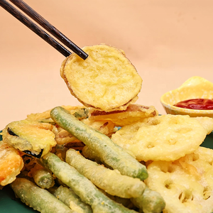 Mélange de tempura japonais artisanal, sélection de 4 légumes, précuits et surgelés - Product Image 6