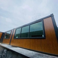 Appartement complet meublé, maison préfabriquée en conteneur à étage unique, maison préfabriquée en kit avec salle de bain et cuisine, fabriquée en Chine