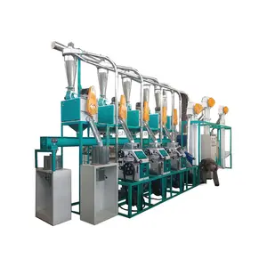 30-100tpd cost of maize milling machine maize flour machine grain processing machinery wheat flour milling production line