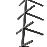 Présentoir autoportant en métal noir pour lunettes de soleil – Support de présentation pour vitrine de magasin