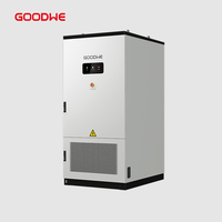 Inversor GoodWe de 125 kW con Refrigeración Líquida, Gabinete de Batería de Almacenamiento de Energía LFP de 261 kWh, Sistema ESS Todo en Uno