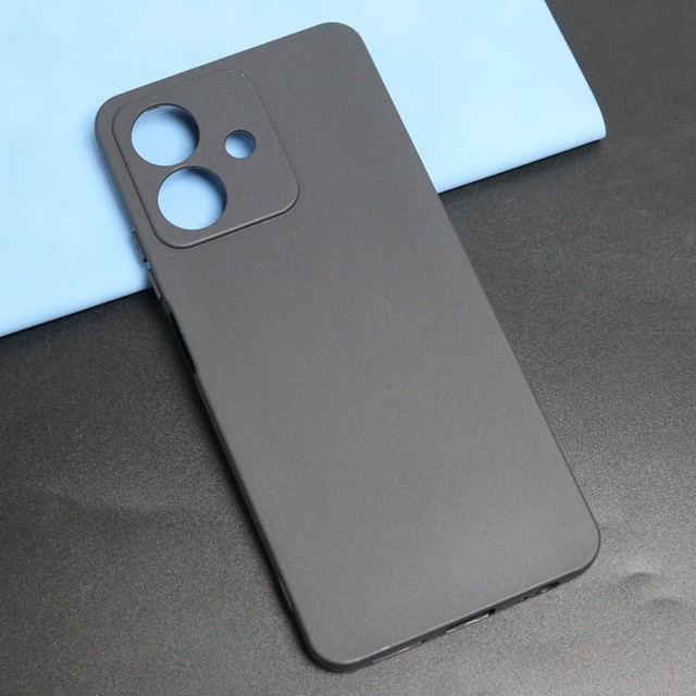 For Honor Play 10 4G Matte Black Soft TPU Anti-Scratch Shockproof Protection Case Thin Fine Hole