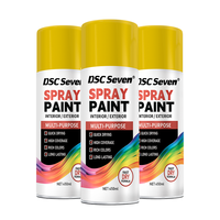 Peinture en aérosol liquide acrylique de qualité industrielle, résistante aux hautes températures, 400 ml, pour machines et équipements