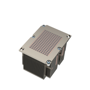 อุปกรณ์ทำความเย็นซีพียูแบบแอคทีฟ2U LGA3647พร้อมครีบอลูมิเนียมฐานทองแดงและท่อความร้อน4ท่อความร้อน<span class=keywords><strong>225W</strong></span> <span class=keywords><strong>TDP</strong></span> 12V 4Pin PWM สำหรับพีซี - Product Image 3
