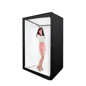 200*120*100cm 사진 사진 상자 전문 캐비닛 스타일 사진 스튜디오 라이트 박스 LED 촬영 텐트 초상화