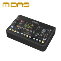 MIDAS DP48 Console de mixage numérique personnelle 48 canaux, système de monitoring de scène double mix AES50