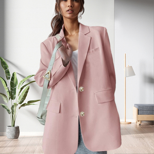 Vente en gros de chemises à manches longues surdimensionnées pour femmes, mode féminine - Product Image 3
