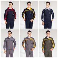 Ensemble Uniforme de Travail Direct Usine Veste et Pantalon Printemps Personnalisé Costume Bâtiment Combinaison Entretien Automobile Vêtements de Travail