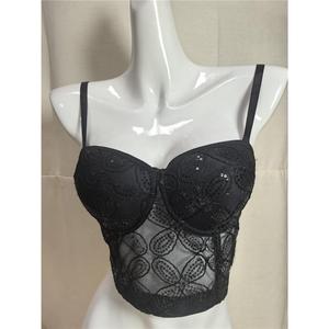 Corsetto in rete taglie forti da donna, modello all'ingrosso, con stecche in acciaio rinforzate per snellire la vita e il corpo, ideale per un vestibilità slim. - Product Image 1